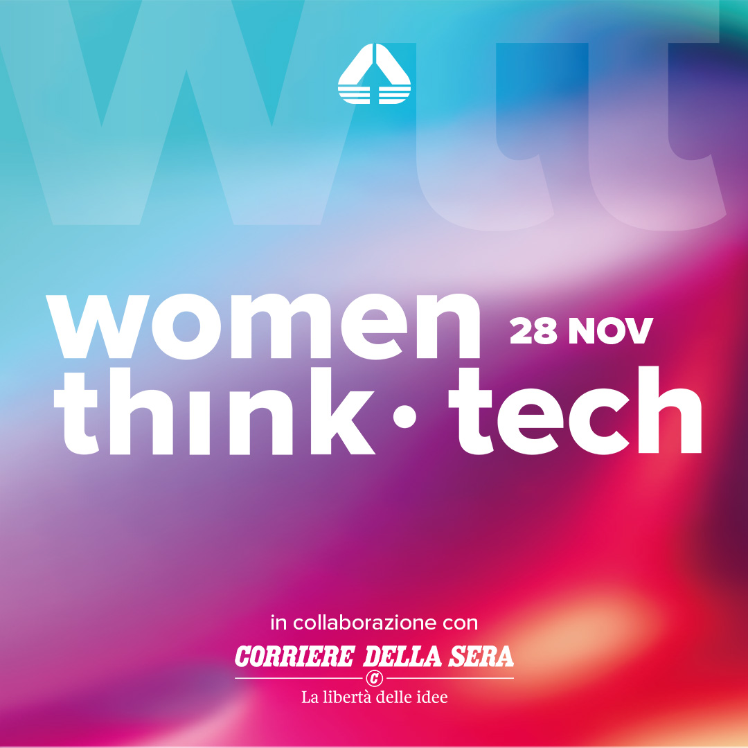 ENGINEERING GROUP (@engineeringspa) on Twitter photo Il futuro della leadership femminile parte dalla trasformazione digitale!
#WomenThinkTech è l'evento Engineering dedicato alle professioniste dell'IT che sarà trasmesso in diretta streaming dal <a href="/Corriere/">Corriere della Sera</a>, nostro media partner. Conduce <a href="/Dile/">Diletta Parlangeli</a>.
Save the date! eng.it/whats-on/event… Il futuro della leadership femminile parte dalla trasformazione digitale!
#WomenThinkTech è l'evento Engineering dedicato alle professioniste dell'IT che sarà trasmesso in diretta streaming dal <a href="/Corriere/">Corriere della Sera</a>, nostro media partner. Conduce <a href="/Dile/">Diletta Parlangeli</a>.
Save the date! eng.it/whats-on/event…