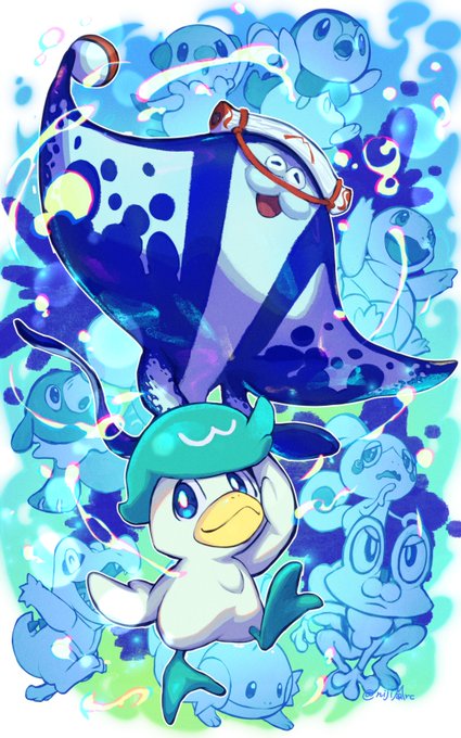 みずタイプ陣営おめでとう💧💧💧
#Splatoon3 #スプラトゥーン3 