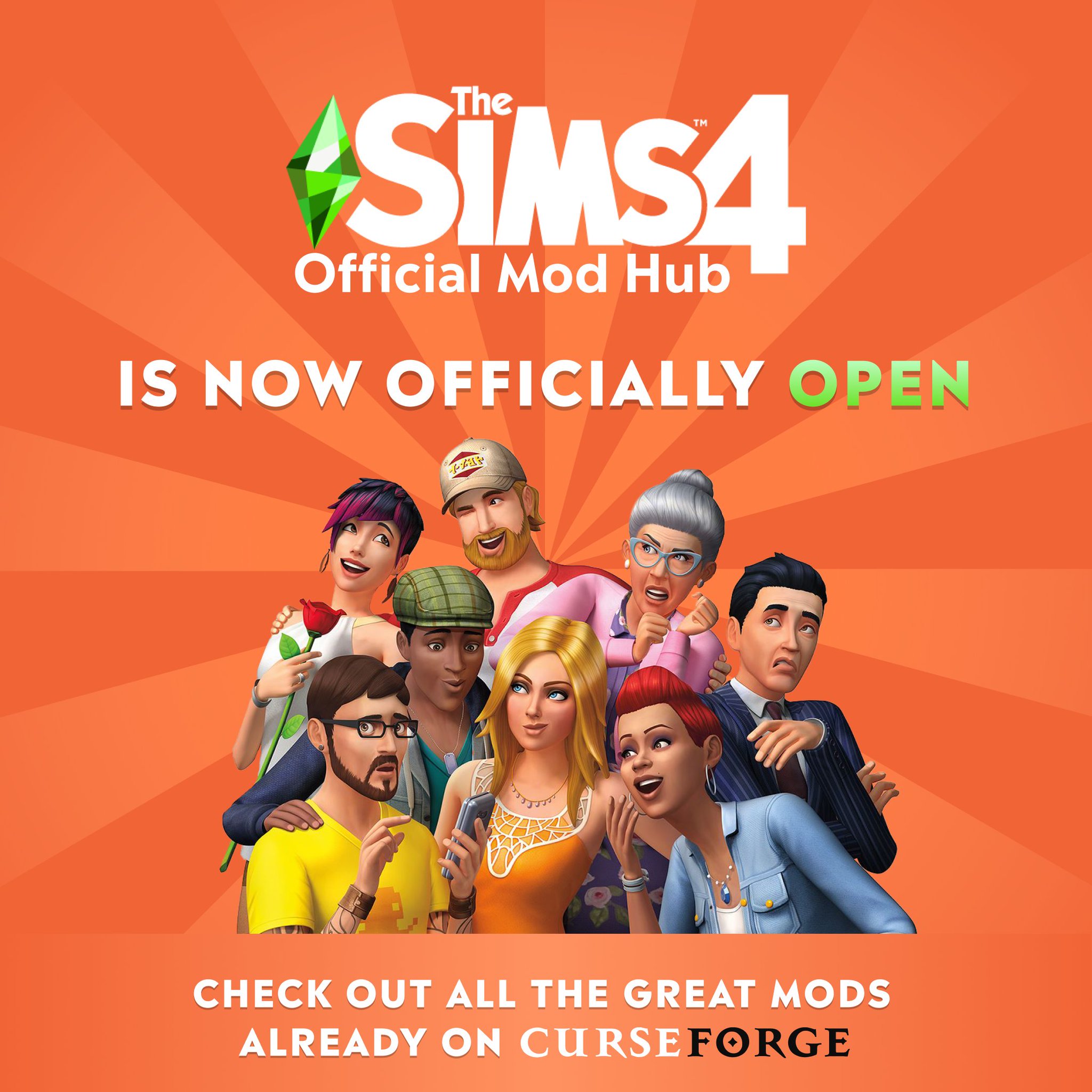 CurseForge Welcomes The Sims 4 With Modding Hub - Gameranx