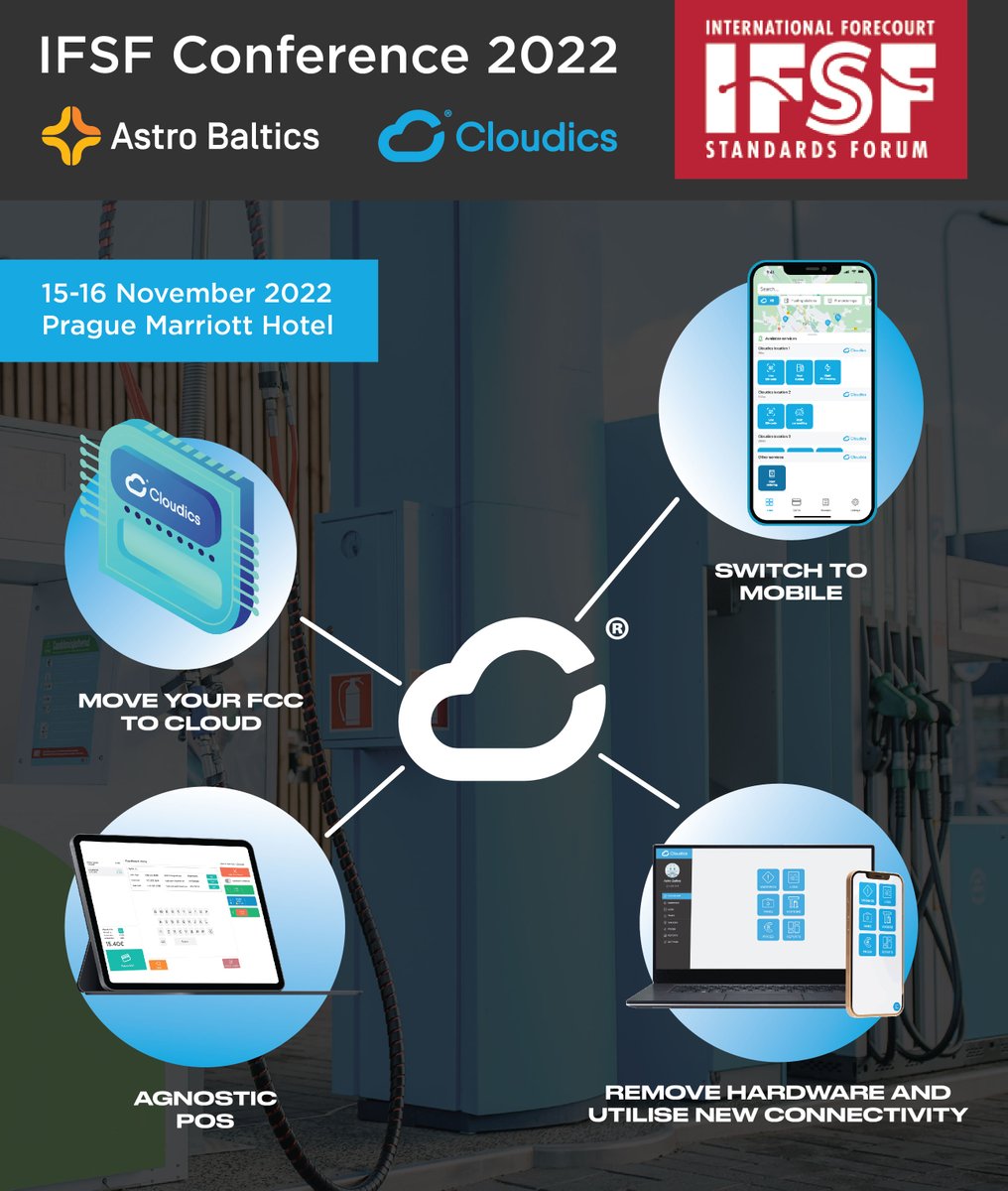 AstroBaltics's tweet photo. 💙 We are delighted to announce that we will participate in the IFSF 2022 Annual Conference.

Gary Szendzielarz will be talking about ”How small IT businesses and start-ups are changing the retail landscape.”

See you there!
#astrobaltics #cloudics #ifsf #forum #cloud #forecourt https://t.co/MBJlpBPJE5