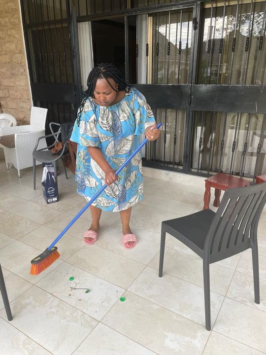 Kenyans.co.ke on Twitter "Millicent Omanga spends time at home after