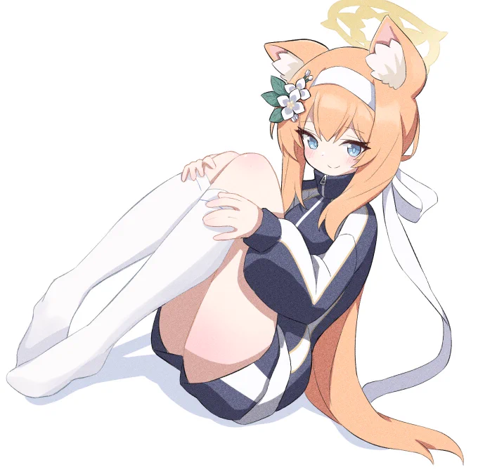 お座りマリー#ブルアカ 