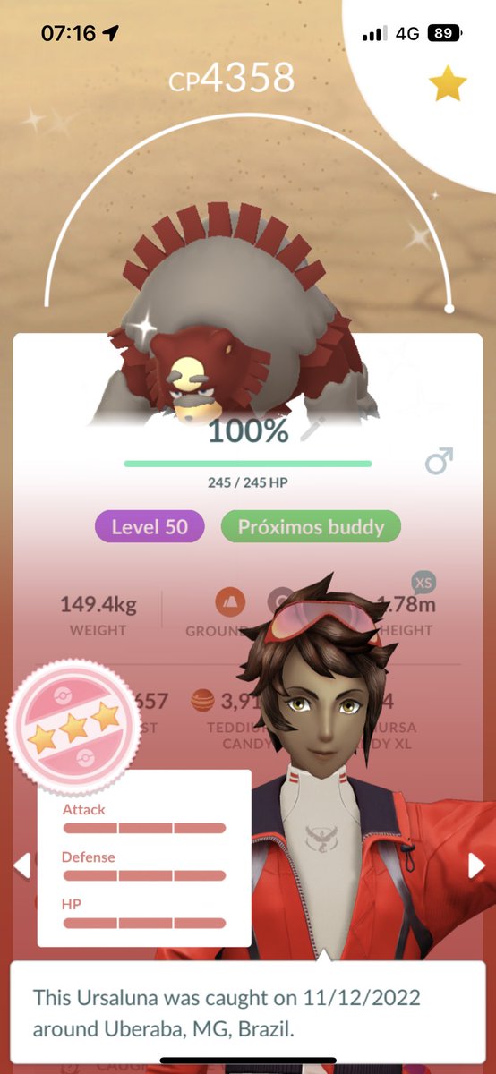 alvarenga65PoGo's tweet photo. First ever wild shundo #PokemonGO https://t.co/uZZyEZo0zp