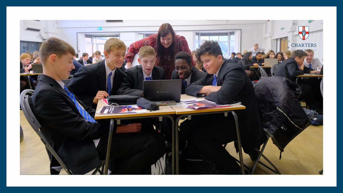 ChartersSchool's tweet photo. Yr9 students are taking part in @PrincesTrust #LearningToWork Enterprise Challenge today. Our students are being inspired by the mentors & we can't wait to see their #business ideas. Huge thanks to @NancyLalor for organising this superb interactive day
#Unity #Respect #Excellence https://t.co/DN3Sa4656l