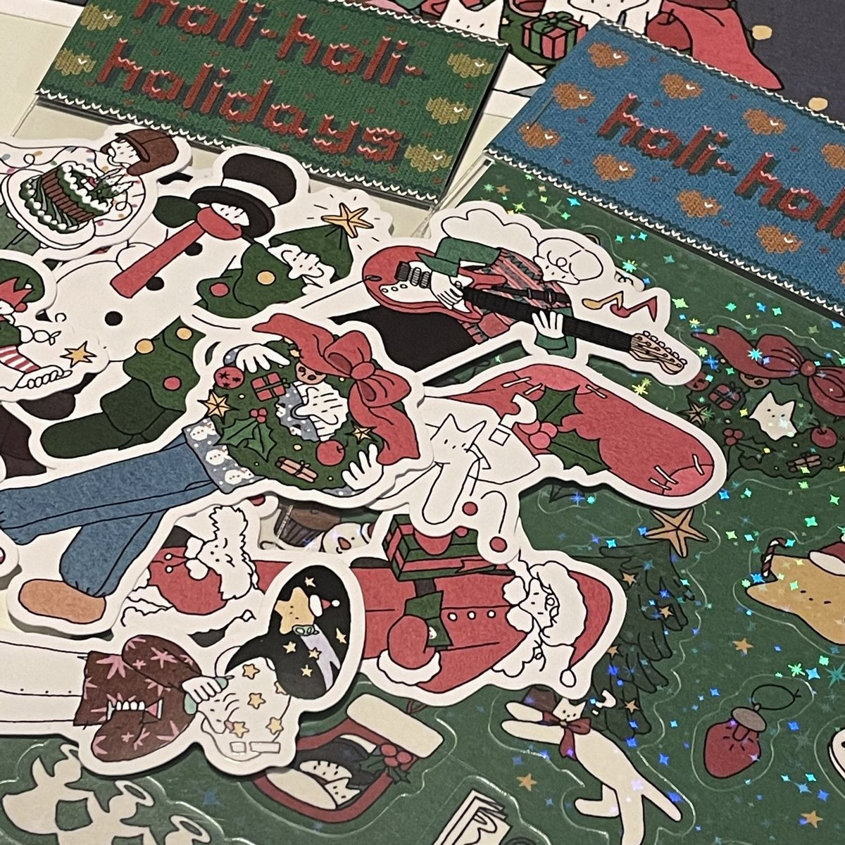 5dockk's tweet photo. 🎄Holi-Holi-Holidays🎄
입금 기간: 11/14 ~ 11/20 (23시)
배송 예정 날짜: 12월 첫째 주
⭐️ Rt추첨 두 분께 스티커를 한 세트씩 보내드려요.
⭐️ 자세한 내용은 폼을 확인해주세요~~!
📎 https://t.co/QJivQ41CTk https://t.co/1kLqqOZhgJ