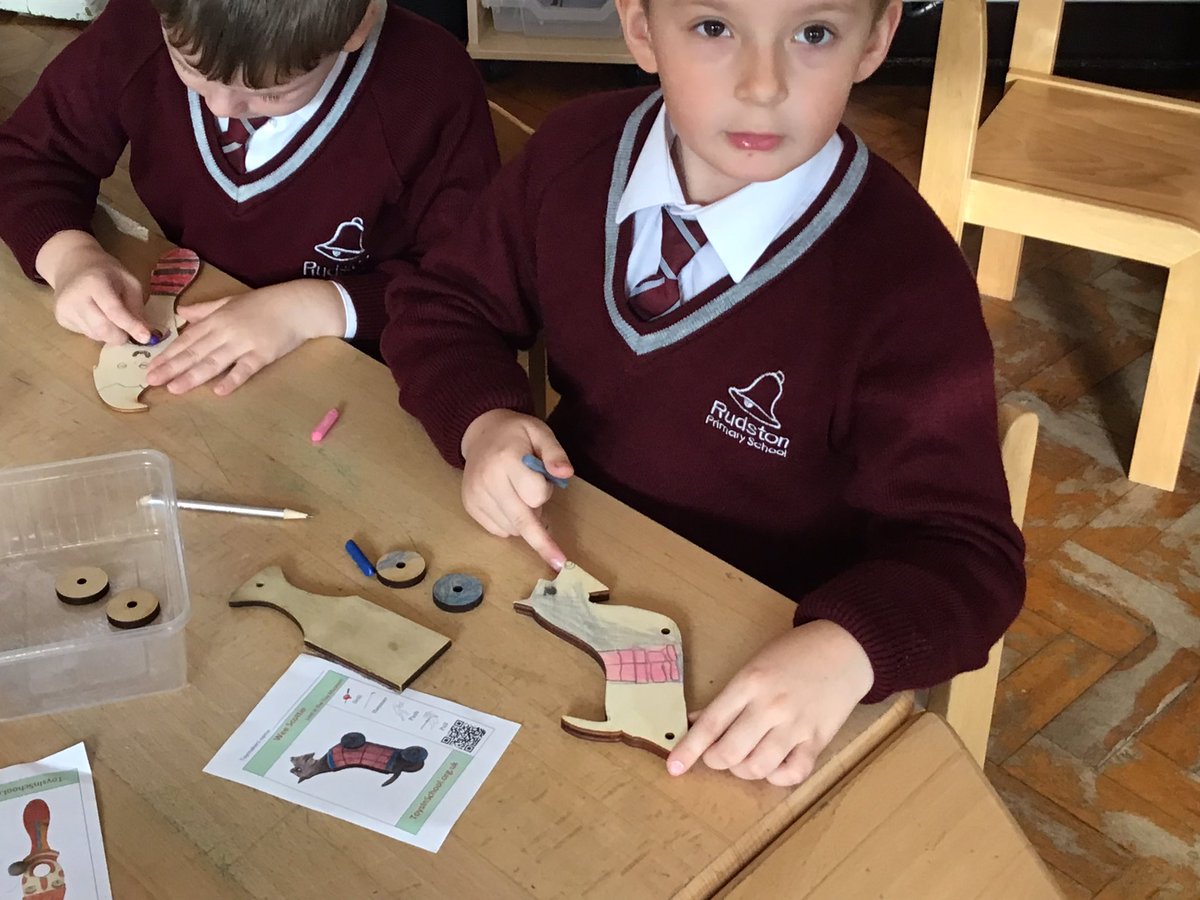 We have some wonderful toy designs going on. I think Santa’s elves will have competition this year!
#RudstonDT  <a href="/toysinschool/">Toys in School</a>