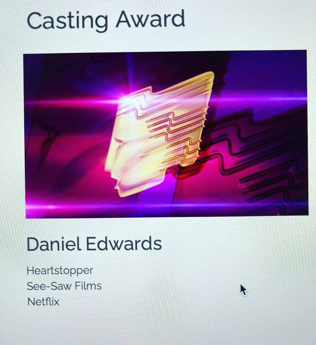 Daniel Edwards Casting CDG (@dedwardscasting) on Twitter photo Very very lovely to be nominated for casting for #Heartstopper for <a href="/RTS_media/">Royal Television Society</a> feel very proud of my squad <a href="/LAllenCasting/">Lucy Allen</a> @tompaynecasting <a href="/catgarlick/">Catherine Garlick Casting</a> ✌🏽✌🏽✌🏽 Very very lovely to be nominated for casting for #Heartstopper for <a href="/RTS_media/">Royal Television Society</a> feel very proud of my squad <a href="/LAllenCasting/">Lucy Allen</a> @tompaynecasting <a href="/catgarlick/">Catherine Garlick Casting</a> ✌🏽✌🏽✌🏽