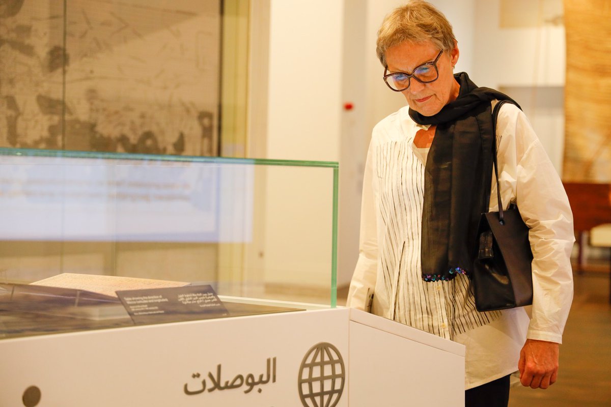 hsc_om's tweet photo. إستقبل مركز تاريخ العلوم وفد الجمعية الألمانية العمانية صباح اليوم ، وتعتبر هذه الزيارة جزء من برنامج اليوبيل للجمعية ، للاحتفال بمرور 50 عامًا على العلاقات الدبلوماسية بين ألمانيا وسلطنة عمان.
#جيوتك_عمان
#السفارة_الألمانية
#مركز_تاريخ_العلوم https://t.co/UuZ7l74hF5