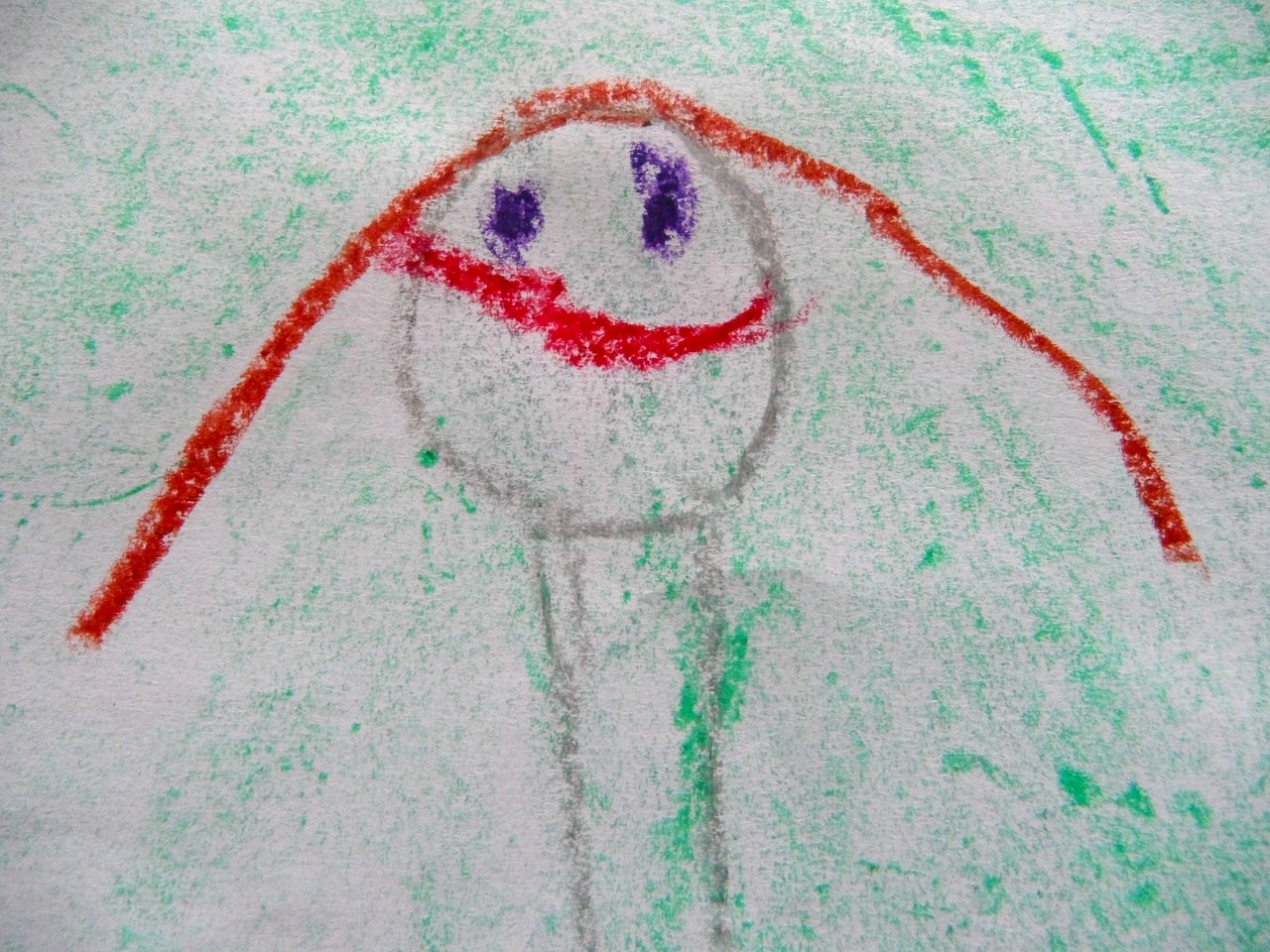 Рисунки трехлетних детей