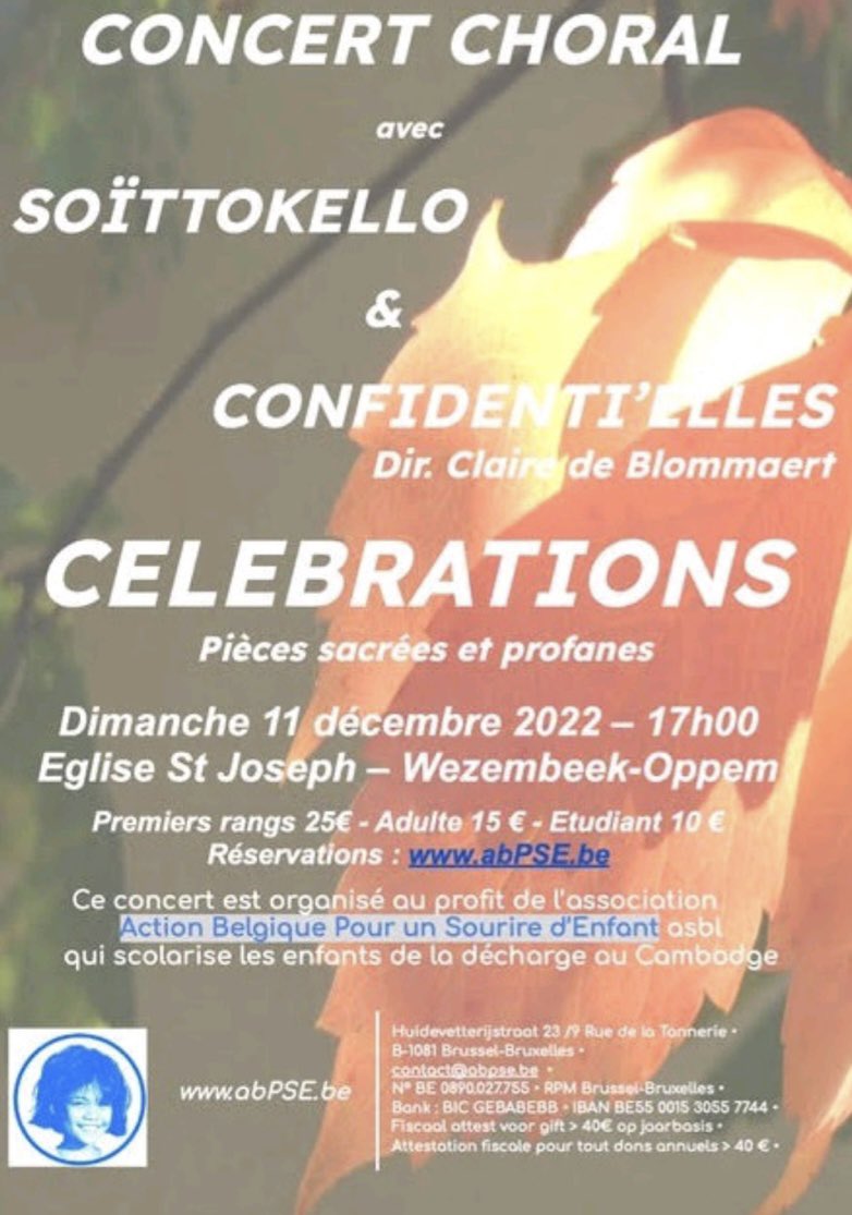 #concert #chorale #wezembeekoppem #abpse #pse #belgique