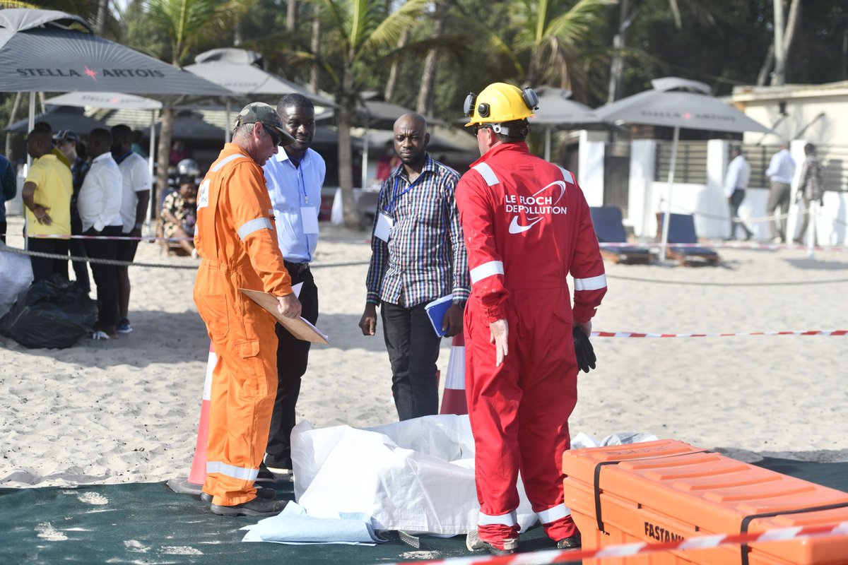LeFlochDepol's tweet photo. 🇬🇧 Very pleased to participate at the 9th Regional Conference of the #GIWACAF in Accra, Ghana. It was a great success and we'd like to thank the organizers (@Ipieca @IMOHQ) for their support in delivering the workshops/technical demonstrations.
#oilspillresponse #preparedness https://t.co/IDvQgu9TBo
