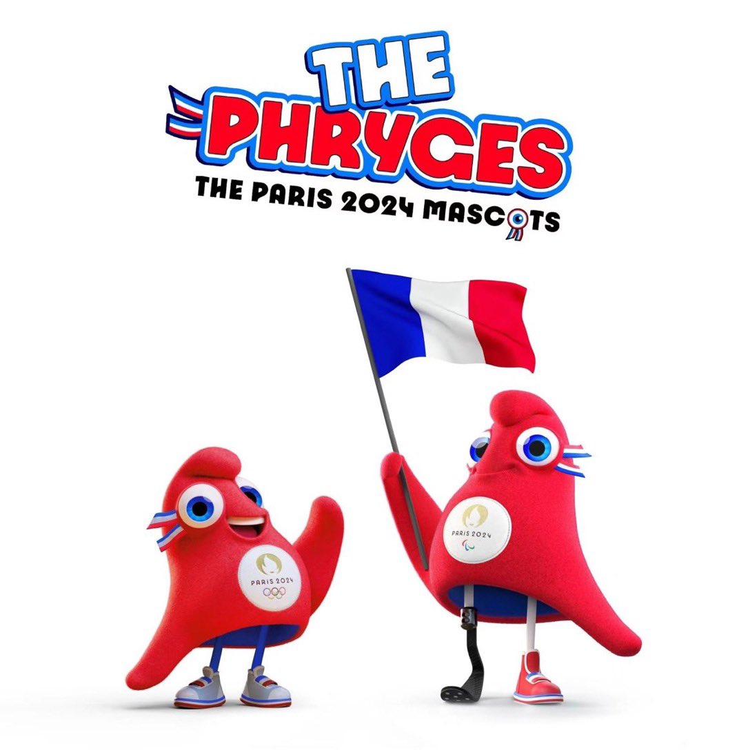 RCR750's tweet photo. #Presentada la mascota oficial de los Juegos Olímpicos de París 2024. https://t.co/jZ2mFDFjqY