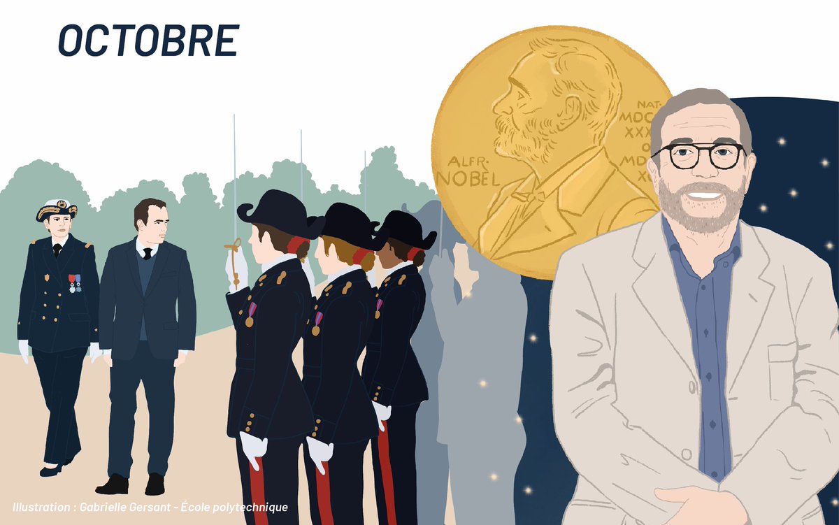 Polytechnique's tweet photo. Dans l’édition du mois d’octobre de Dixit, retrouvez :
🏆 Alain Aspect, prix Nobel de Physique 2022
⚔ Sébastien Lecornu, ministre des Armées, en visite à l’X
🧠 Vers un nouveau paradigme en intelligence artificielle
Pour + d’articles ➡️ https://t.co/ni5HEFQTdq https://t.co/cSrNpul7bb