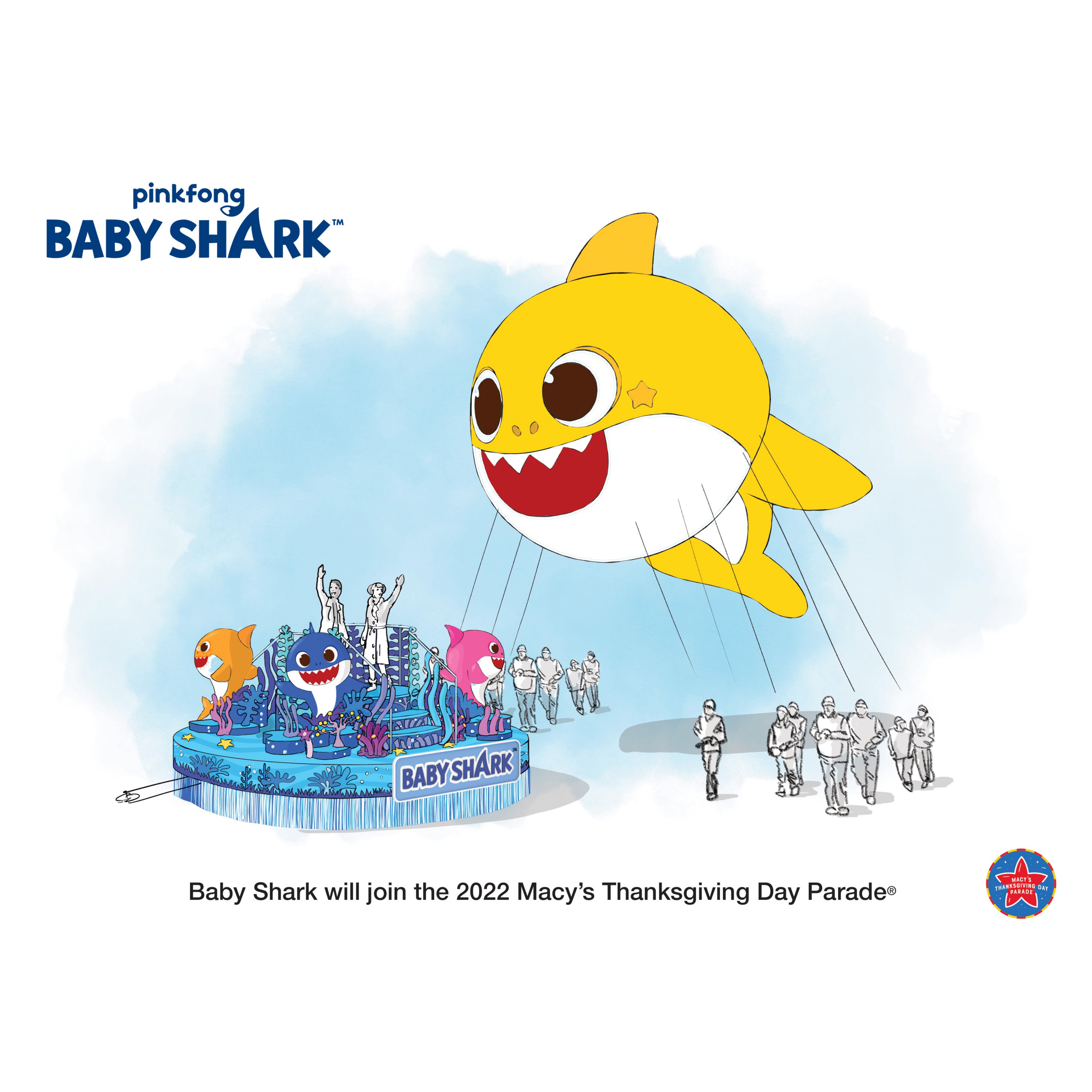 Pinkfong & Baby Shark on Twitter "Hello NY! See who's set to march in