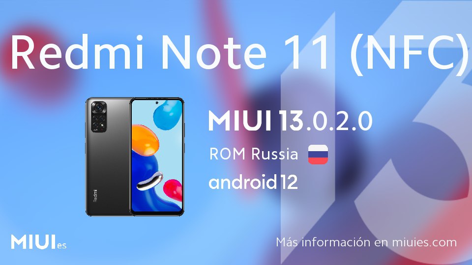 MIUISPAIN's tweet image. Actualización para el Redmi Note 11 (NFC)
🔹 Versión 13.0.2.0
🔹 MIUI 13 Russia Mi Pilot
🔹 Android 12
Descargar: t.me/MIUIesROMs/6185

#RedmiNote11(NFC) #spesn #Russia #MIUI13