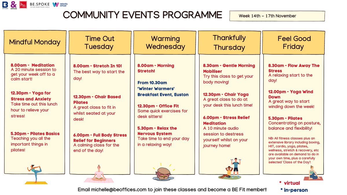 Want to focus on your well-being? Join our health and fitness platform, free for all our clients 🏃‍♀️🧘‍♀️