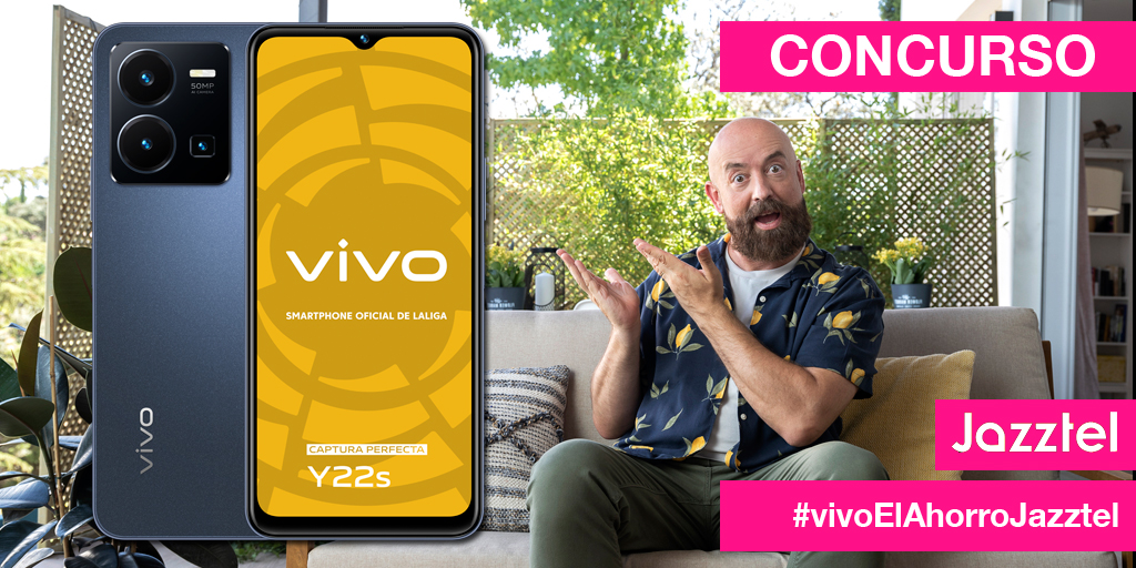 ¡En Jazztel se AHORRA y eso da mucha paz!. Tenemos un maravilloso #vivoY22s ¡Que es lo más! ¿Cómo ganarlo?
✅Sigue a <a href="/vivo_espana/">vivo España</a> y a @Jazztel_es
🔄 RT
🗣️ Menciona a tú amigx que se merece este gran AHORRO
#️⃣ Utiliza el HT #vivoElAhorroJazztel
BL: bit.ly/3g1tPRN