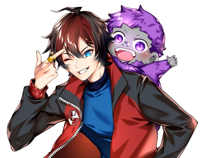 レントンゲームズさん()のイラストを描かせて頂きました!レントンさんとゴリ-くん!!楽しかった～! 