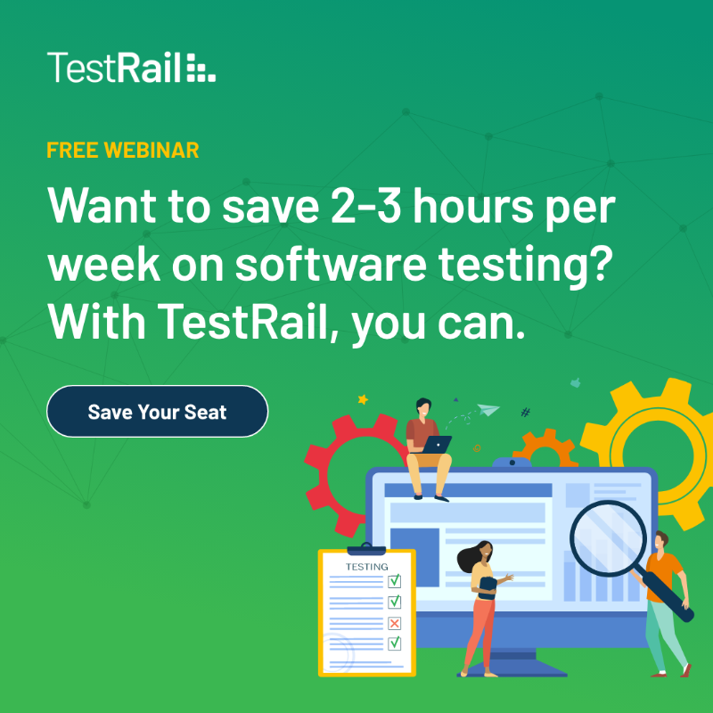 testrail's tweet photo. Attention DevOps/QA Professionals:

Do your current test processes &amp; QA take up too much time?

There's a better way.

See why smart testers like you use TestRail. 

Register for a free webinar to learn how you can optimize testing efforts within your organization with TestRail.