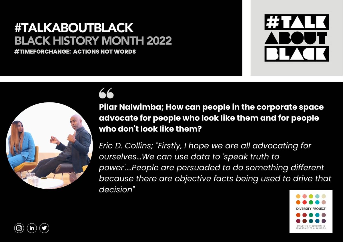 Here is more about how you can get involved in #TalkAboutBlack's programmes as an ally, a mentor or mentee @DiversityProj bit.ly/3E2JMzf <a href="/PilarOfSociety/">Pilar</a> <a href="/EricDCollins/">Eric Collins</a> <a href="/Aboveallthings2/">Aboveallthings120</a>