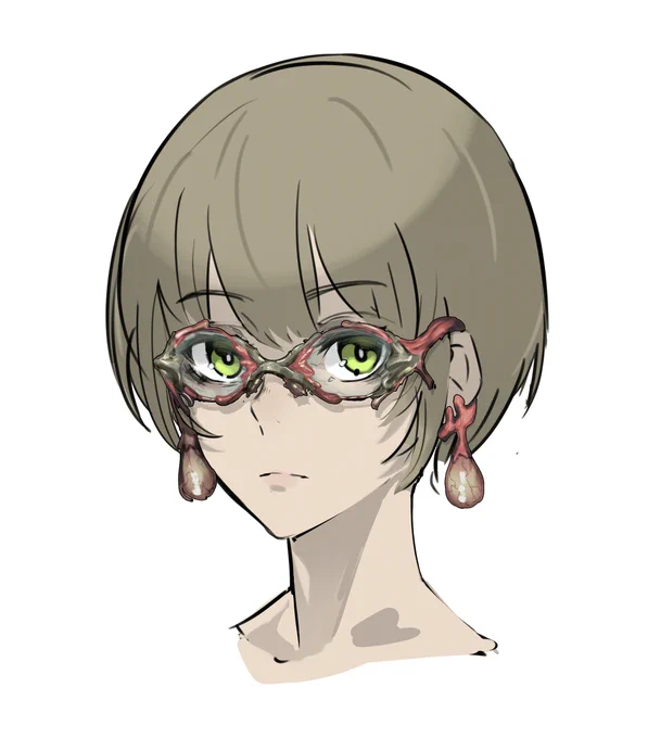 肉メガネ 