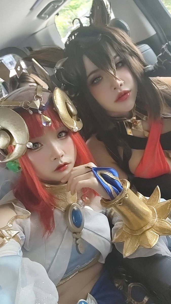 OlaAphrodite's tweet photo. Better late than never.. otsuuu sabah!
Thank you so much for inviting me..
.
It's really fun event and really really thankful to meet all of my fans there.. you guys are awesome..
Hope we meet again soon..
.
Which one you like better me as Gura or Nilou? And why?
.
Have a fun day https://t.co/kVNRySpPQE