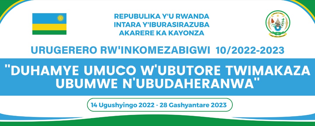 KayonzaDistrict's tweet image. Uyu munsi, hirya no hino mu mirenge igize Akarere ka @KayonzaDistrict hatangijwe urugerero rw'Inkomezabigwi, icyiciro cya 10/2022 rugizwe n'abanyeshuri basoje umwaka wa 6 w'amashuri yisumbuye mu mwaka  wa 2021/2022. Ku rwego rw'Akarere, igikorwa cyabereye mu murenge wa #Ndego