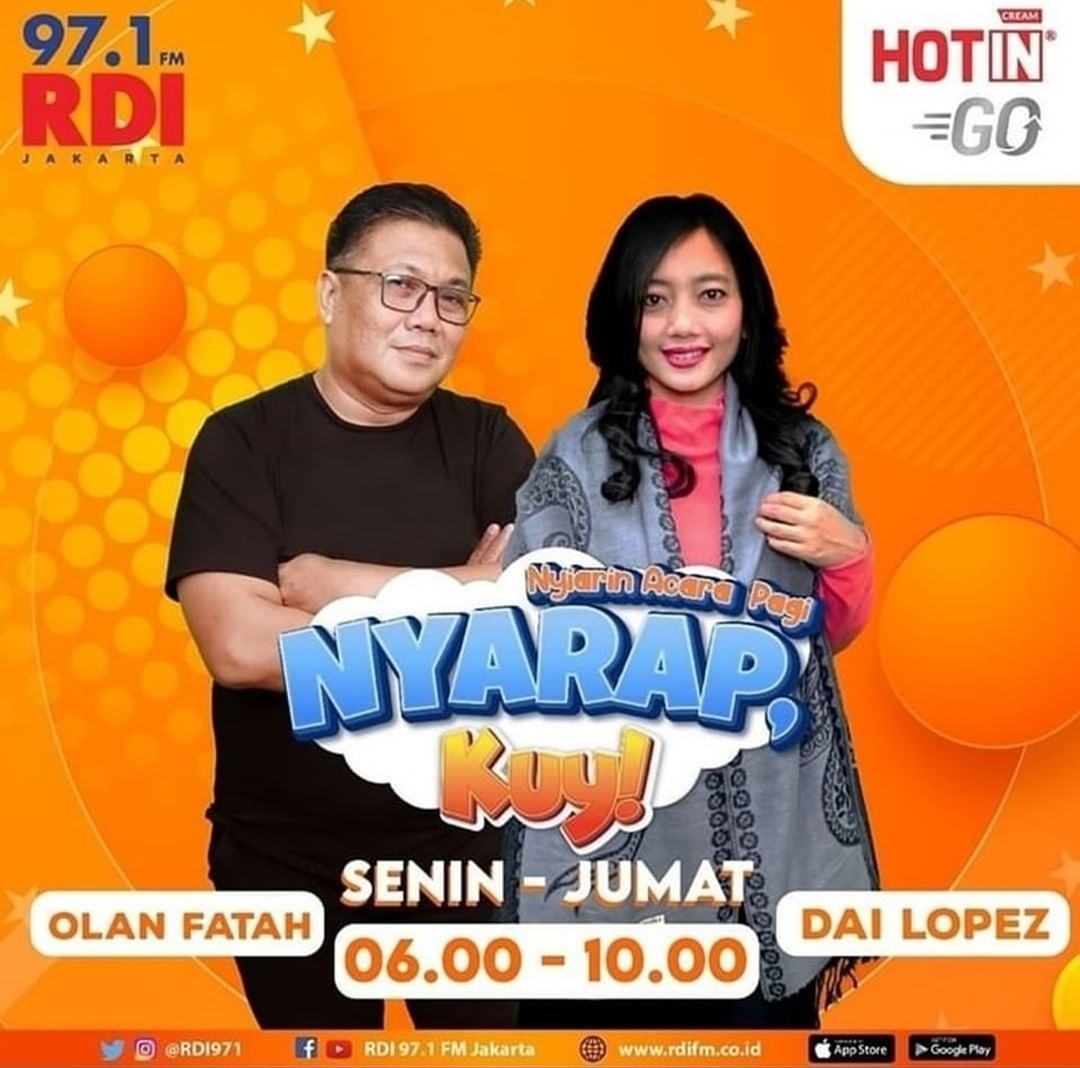 rdi971's tweet photo. Pagi-pagi itu asiknya dengerin NYARAP KUY! Nyiarin Acara Pagi, Kuy!
Setiap pagi jam 07.00-08.00 WIB yaaa! Nyarap KUY dipersembahkan oleh HOTIN GO dari HOTIN CREAM @hotincream.id
HOTIN GO, HOTNYA IN, LANGSUNG GO!
#RDI #NYARAPKUYRDI #HOTINCREAMGO #HOTINCREAM #HOTIN https://t.co/aAHS2h8isv