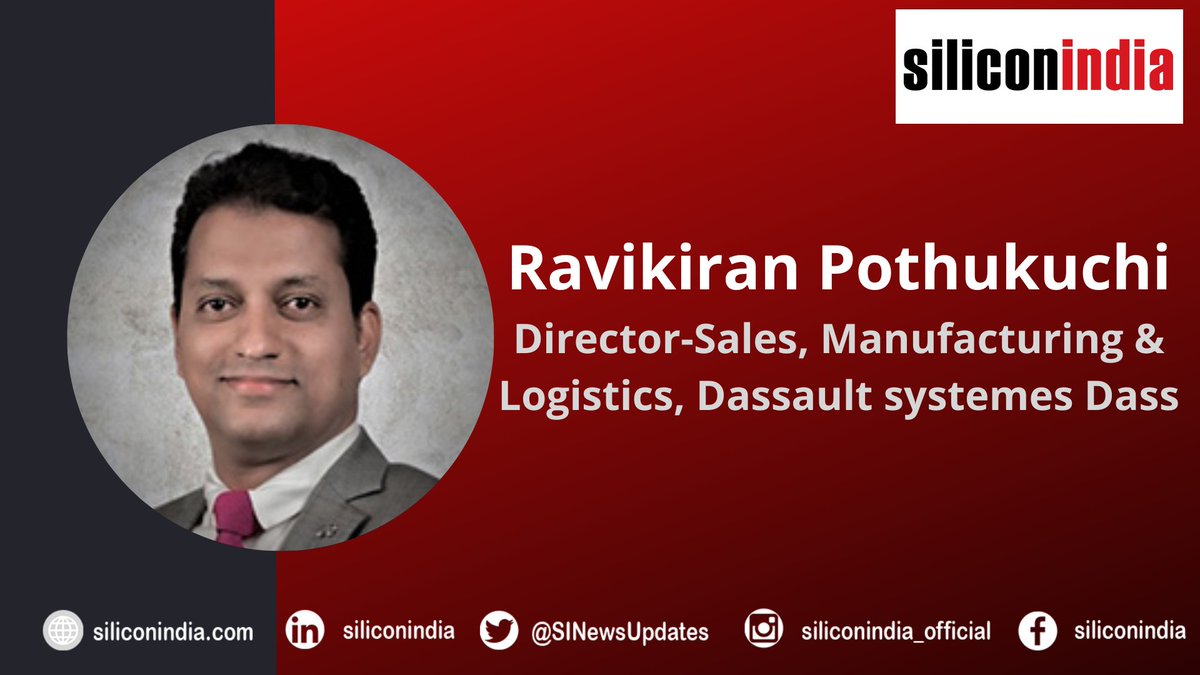 Virtual Twins of Manufacturing &amp; Logistics

Manufacturing sector is emerging as one of the high-growth sectors in India.

<a href="/Ravikiran_tweet/">Ravikiran Pothukuchi</a>, Director-Sales, Manufacturing &amp; Logistics, <a href="/Dassault3DS/">Dassault Systèmes</a>

Read more: cutt.ly/fMxT0GM

#sales #Manufacturingsector #Logistics