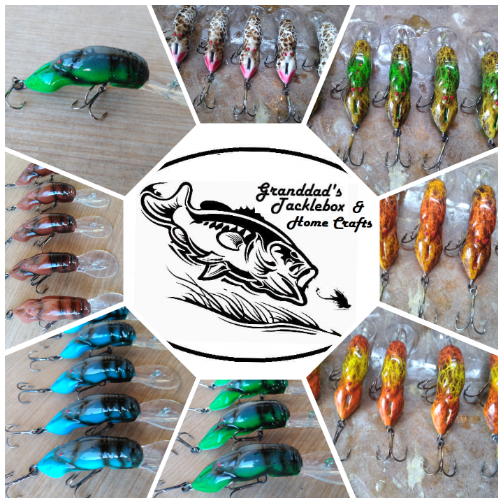 STacklebox's tweet image. I have hand painted deep diving crawfish baits available in a variety of colors. Come on over to the site and check it out.