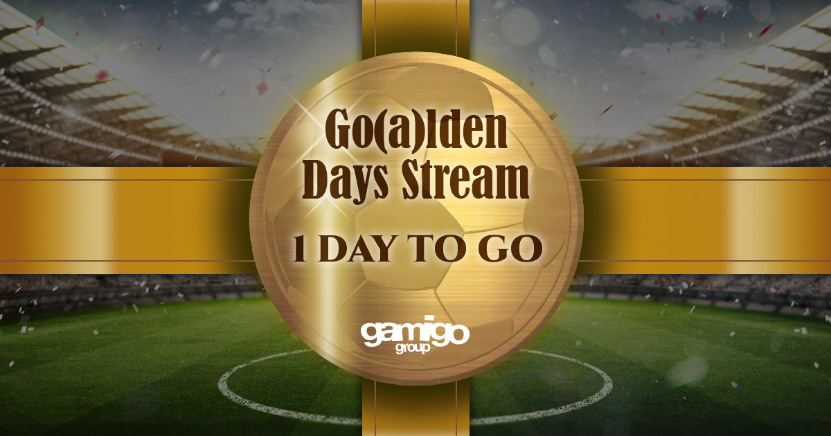 So close! We’re only one day away from the big reveal, Envoys! 🔍 

Score big prizes in our exciting events! 🥅 

Discover all the details during tomorrow’s Twitch stream! ✨ 

What would you like to see?  
bit.ly/Goalden-Twitch…

#gaming #Twitch #MMO