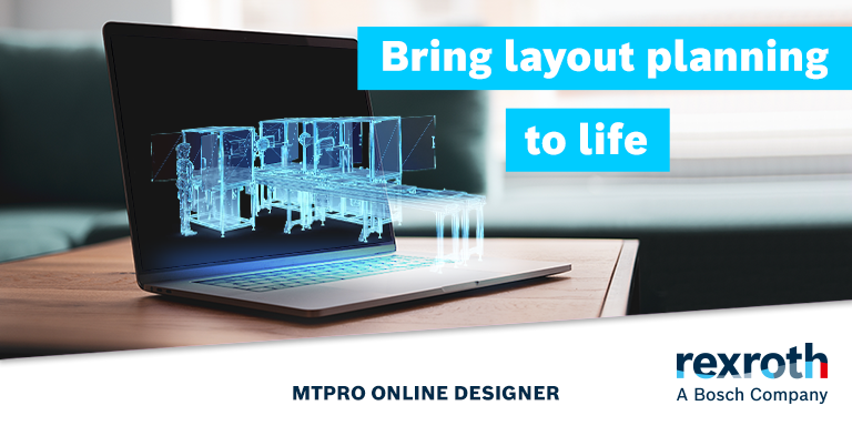 boschrexroth's tweet photo. Fast access to the latest price and product information: with the free #MTpro Online Designer from Bosch Rexroth, you can plan quickly and easily at any time in your browser. So you can bring #layoutplanning to life. Give it a try: https://t.co/fAEd3lexZf
#EngineeringSoftware https://t.co/yhtbEl4KV5
