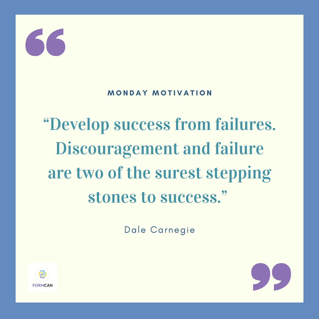 FormCanApp's tweet photo. This is your Monday reminder to keep going despite failures and discouragement. πͺπͺπͺ
#formcan #smallbusiness #entrepreneur #inspiration #entrepreneurship #businessowner #mindset #marketing #branding #business #success #motivation #startup #goals #entrepreneurlife #businessman https://t.co/Ik1npisvSw