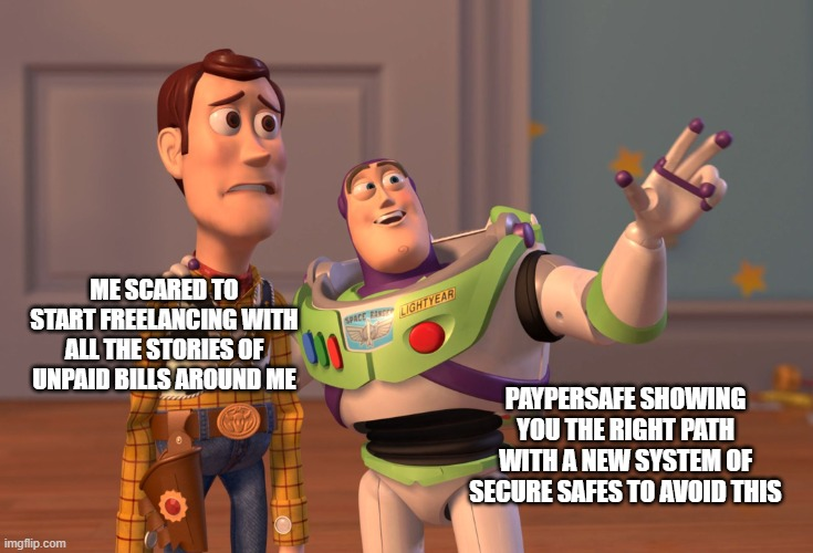 Paypersafe_app's tweet photo. ๐Don't be afraid to try new experiences that can only benefit you
๐ชDespite the obstacles you may face as a #freelancer or #digitalmarketer, paypersafe makes it easy for you by offering secure safes that avoid unpaid bills !
#digitialmarketer #meme #freelancers https://t.co/SZYIVdy1Zo