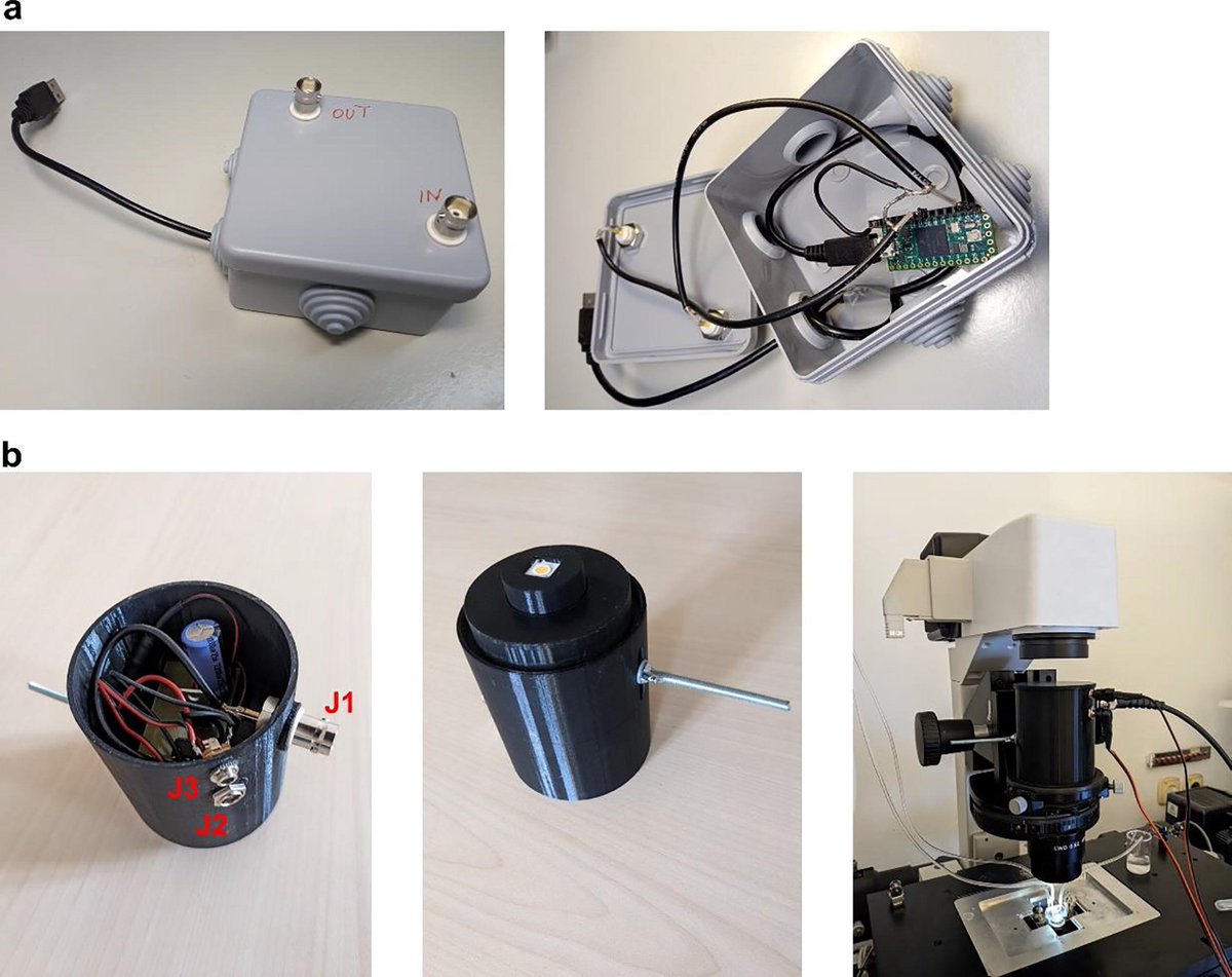 MWNautilus's tweet photo. #OpenSource low-cost (120 €) programable #stroboscopic illumination with sub-µs pulses for HT #microfluidics applications:
-#GUI-operated highspeed #imaging using a #Teensy #microcontroller & #python
https://t.co/G2EGoiOgLN
#DIYbio #lab #instruments #microscopy #Arduino #LED https://t.co/y2nKp4uFAU