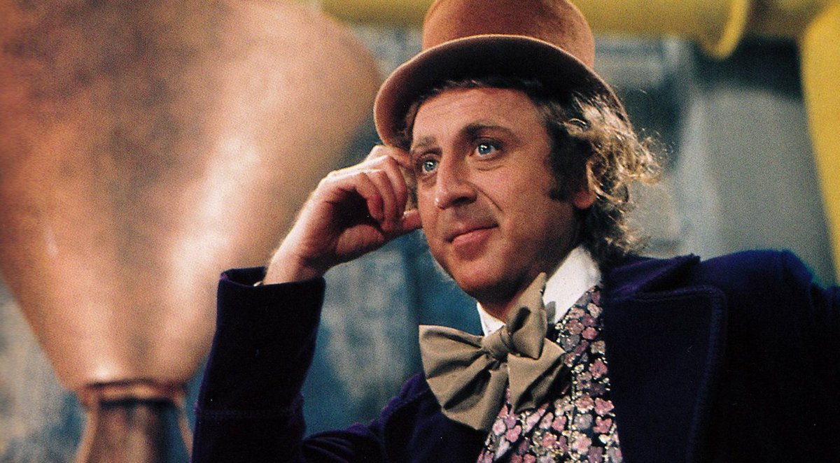 ParisCinemaClub's tweet photo. [Ciné-Club] 🍫
L'adaptation de CHARLIE ET LA CHOCOLATERIE de #RoaldDahl par #MelStuart a marqué toute une génération de cinéphiles. Pour beaucoup Willy Wonka gardera à jamais les traits du malicieux Gene Wilder (sorry Johnny) 🎩

Demain à 20h aux Écoles dans le Breakfast Club 🍬 https://t.co/pnMhuTIP2v