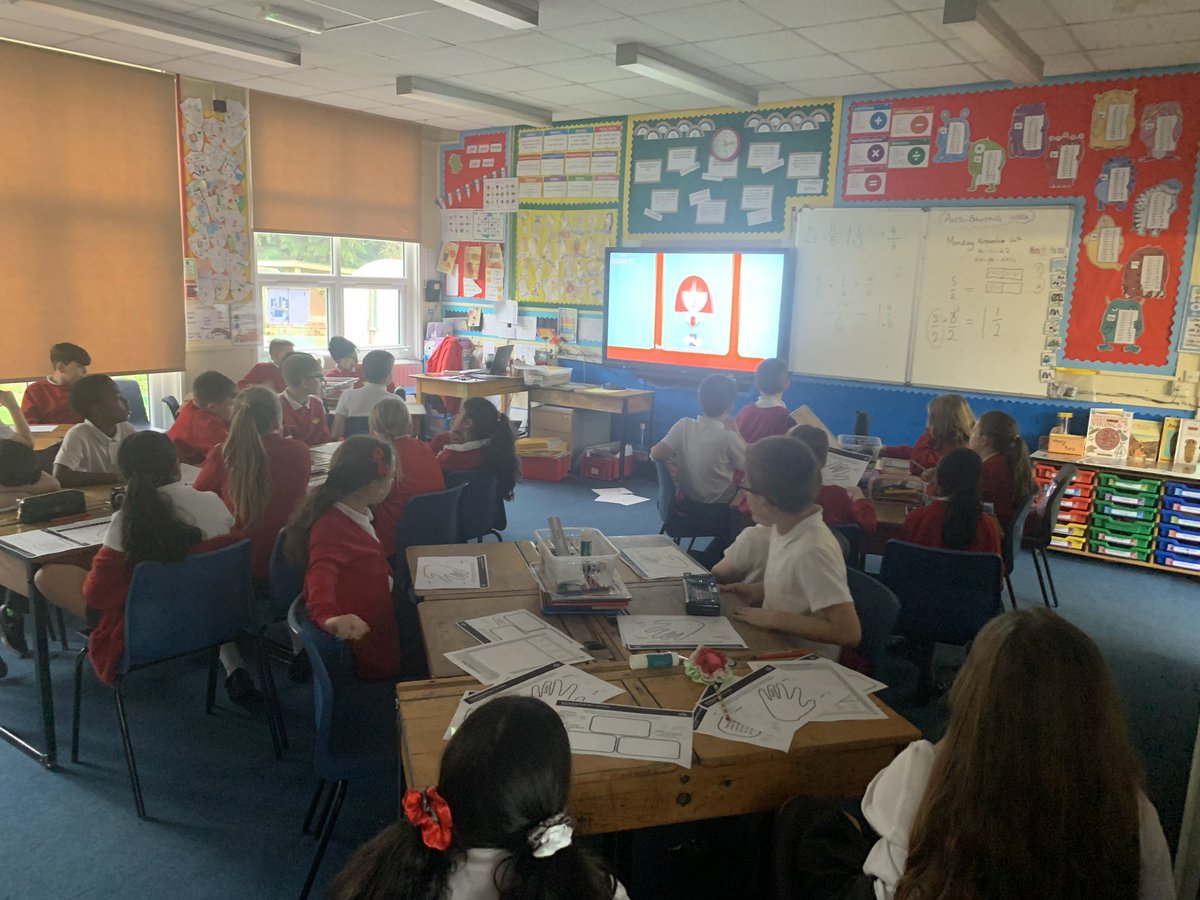 haslucksinfo's tweet image. Class 6 enjoying the important messages from @bbc teach anti-bullying live assembly #AntiBullyingWeek #bbcteach