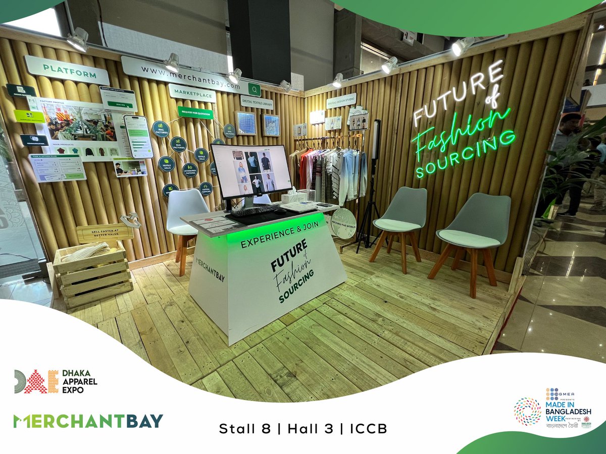 Experience the Future of Fashion Sourcing at Dhaka Apparel Expo 2022! 14th-16th November, Hall 3, Stall 8, ICCB. Resigster Here: madeinbangladeshweek.com/dae