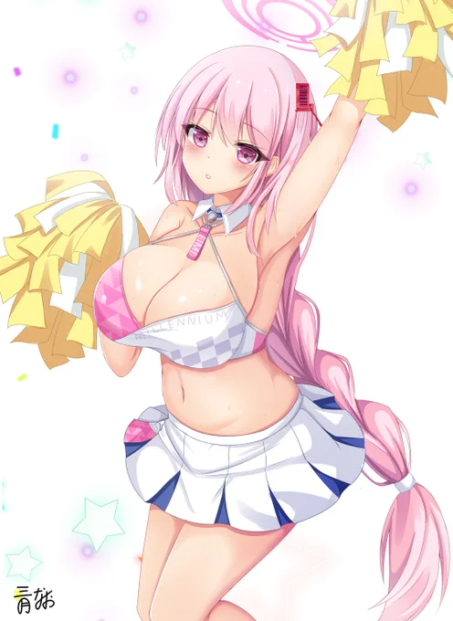 チアエイミ#ブルアカ 
