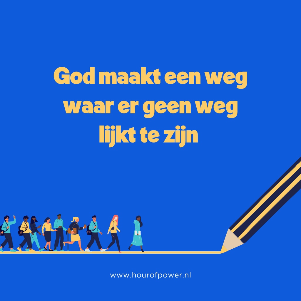 Sommige dingen in het leven lijken onmogelijk: Een oplossing vinden, een droom uit laten komen of een grote stap durven maken. Leg je angst, twijfels of onwetenheid in de handen van God, vertrouw op Hem, Hij zal jou helpen. God maakt het onmogelijke mogelijk! ❤️