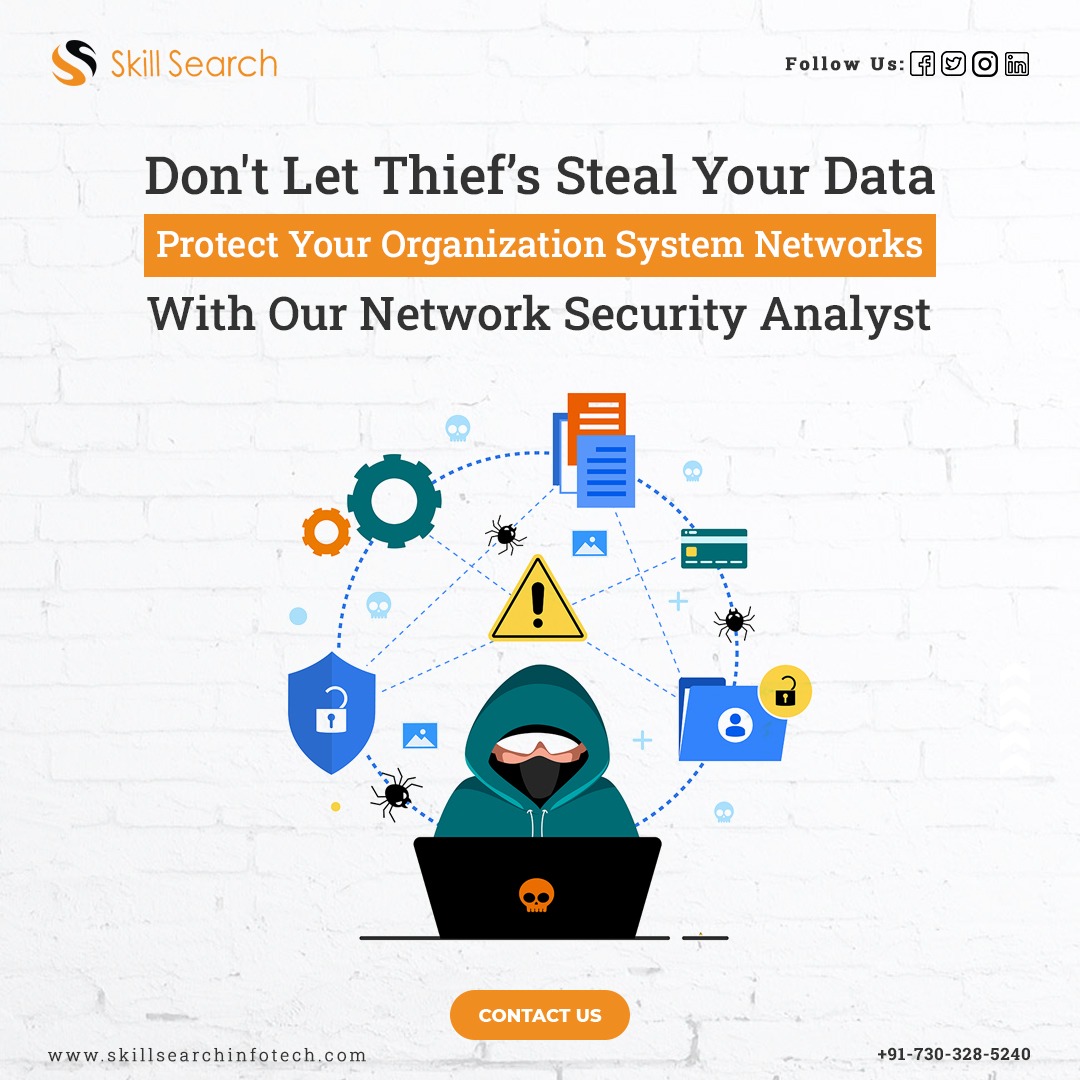 skillsearchinfo's tweet photo. Don't Let Thief's Steal Your Data.
Protect Your Organization System Networks With Our Network Security Analyst.
Connect With Us: https://t.co/dM06xkeBkl
Call Or WhatsApp: +91 73032 85240
#networksecurity #securityanalyst #SecurityEngineer #networksecurityengineer https://t.co/Z5MuW8W5v4