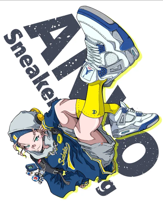 「エアジョーダン4ミッドナイトネイビー」あんよチャン!スニーカーイラスト102足目寒くなってきた今日この頃ですが、パーカーコーデをふんだんに楽しめる季節でもありますねナイロンプル欲しいなぁ…( '-`)#airjordan4 #エアジョーダン4 #スニーカー #スニーカーイラスト #あんよチャン 
