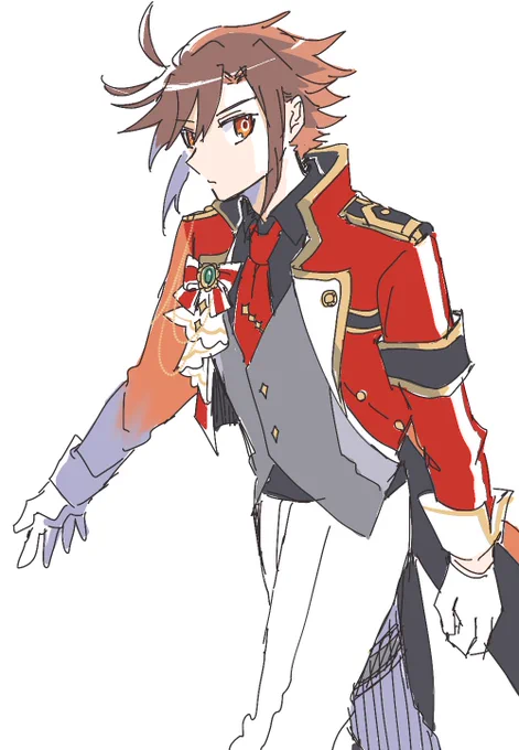 #早の創ドル 久々に描いたら顔変わっちゃった 