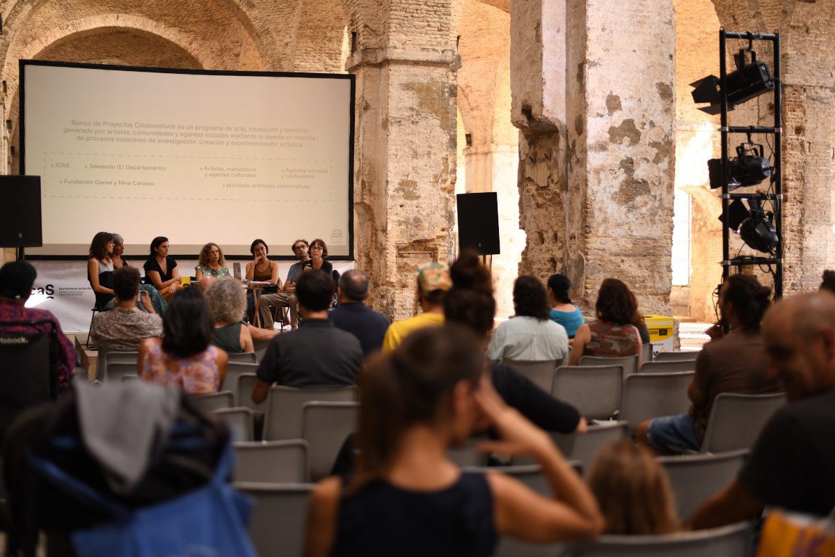 🪑 #BancoDeProyectoColaborativos:  Os esperamos hoy y el próximo lunes 24 de 10h a 13h en el espacio Santa Clara (C. Becas, S/N), en la oficina de información que hemos habilitado para resolver dudas de la convocatoria.
ℹ️ bancodeproyectoscolaborativos.org/convocatoria/

#SevillaHoy