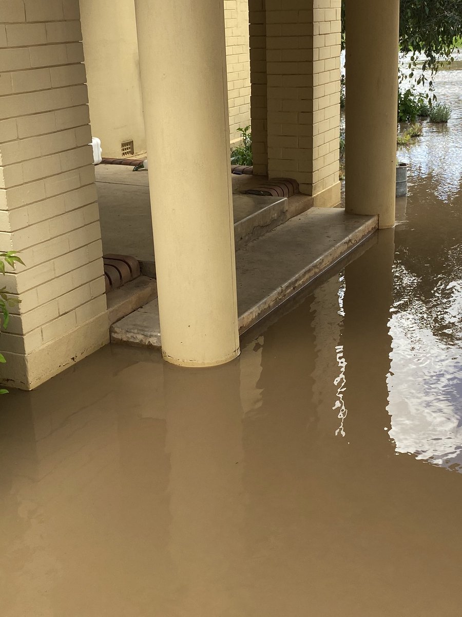 PhillDye's tweet photo. @agrarianliberty @bugs_are_us Didn’t get in the house but water will be underneath it https://t.co/VQRBLLITMF