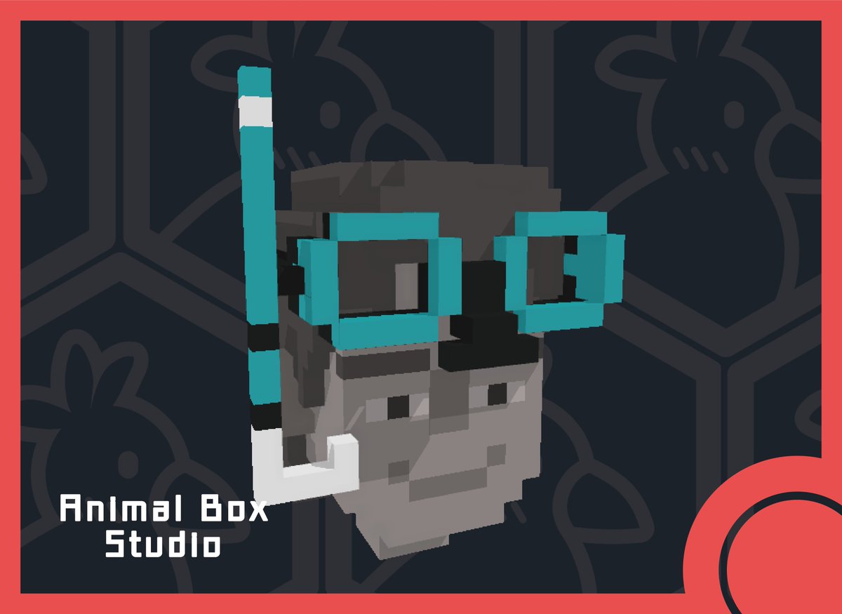 AnimalBoxStudio's tweet photo. ⭐ The Sandbox Summer 建模 - 潛水鏡 &amp; d骷髏 ⭐
Modeling / Diving goggles &amp; Skull
👌 歡迎分享 / Feel free to share this 😊
#AnimalBoxStudio #NFT #VoxEdit #TheSandBox #modeling #3D #autumn https://t.co/cIX1ZaSDKL