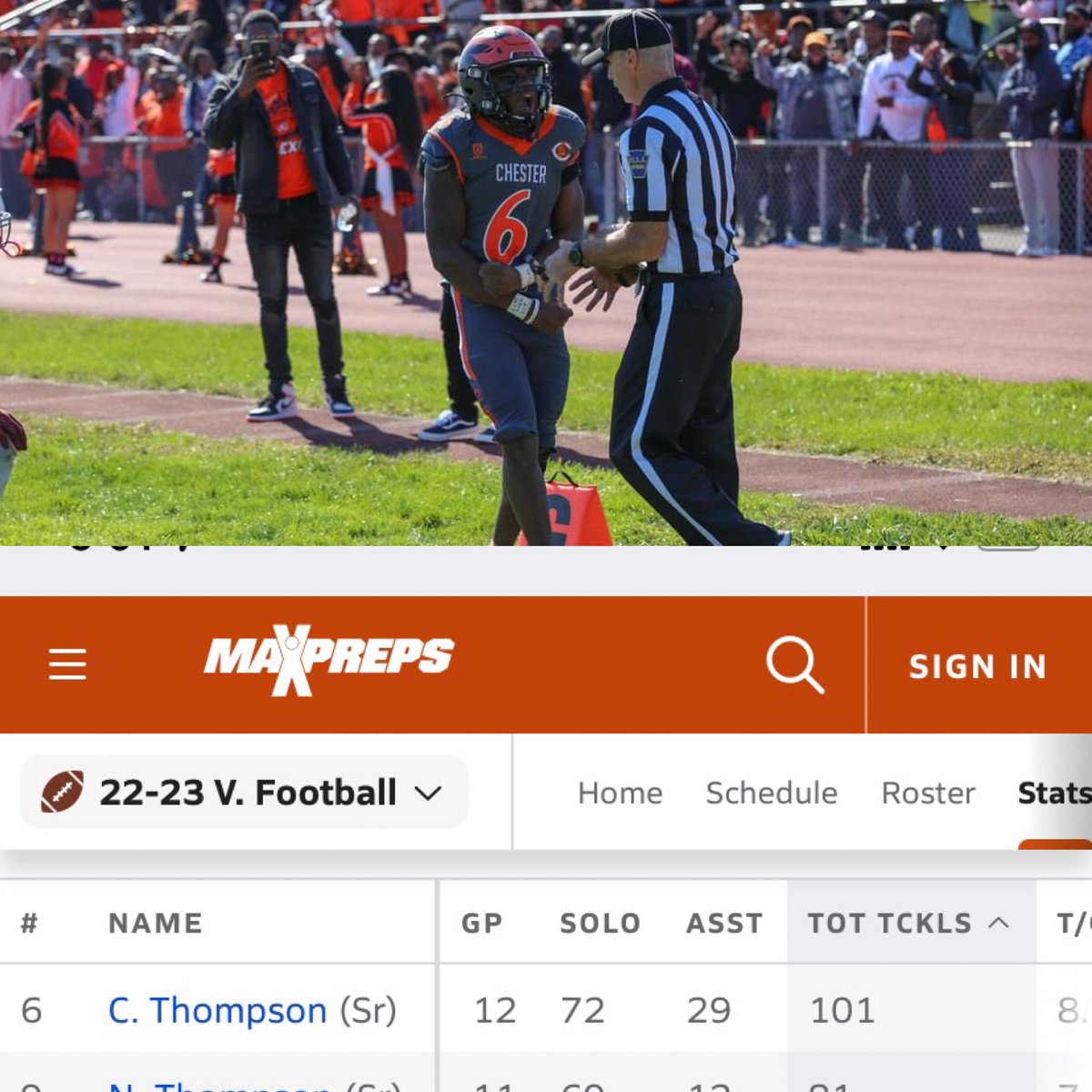 Coach Sam tweet media
