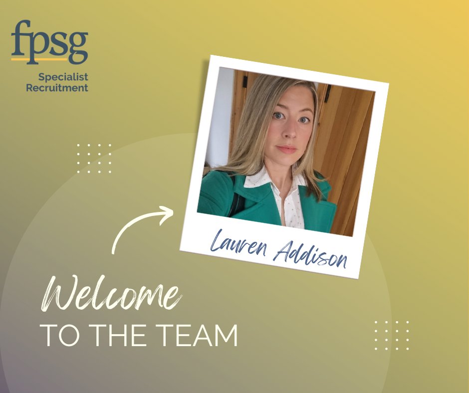 FPSG is growing! Welcome to the team Lauren. Lauren has joined the team working on IT security roles both in the #UK and #US. You can link up with Lauren on LinkedIn or email her on laddison@fpsg.com to find out about IT security roles!
 #itsecurity #recruitment