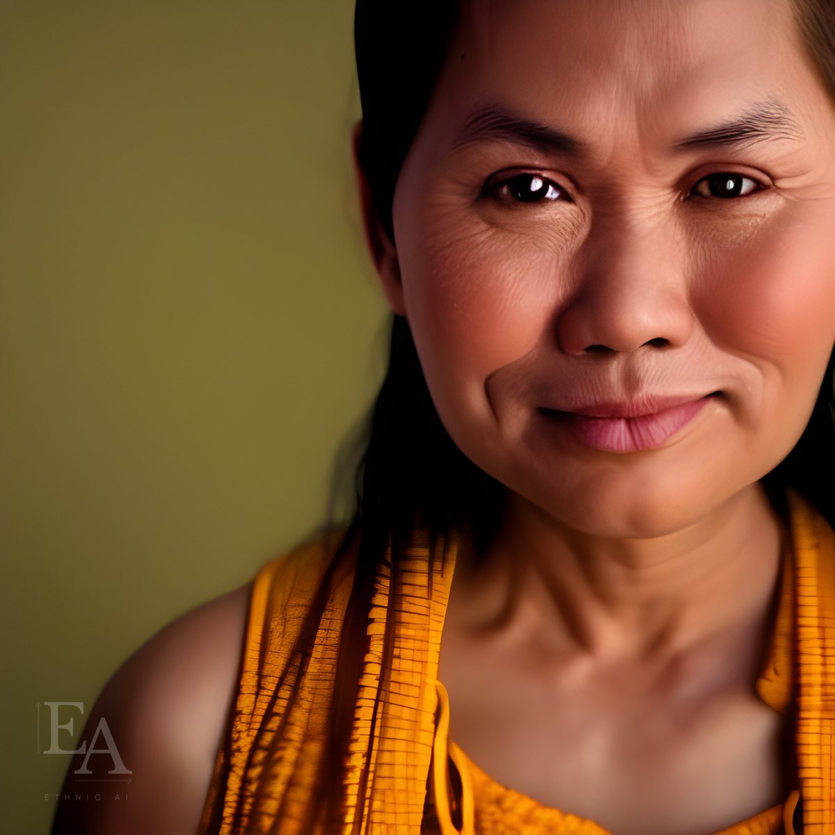 Ningning. Meaning “sparkle”
Title: Sunrise

#indigenous #indigenousart #filipino #beauty #ai #aiart #artificialintelligence #colour #Mother #radience #emotion #instaart #youth #digitalart #gold #yellow #warmth #Filipinocollection #age #wisdom #ethnicai