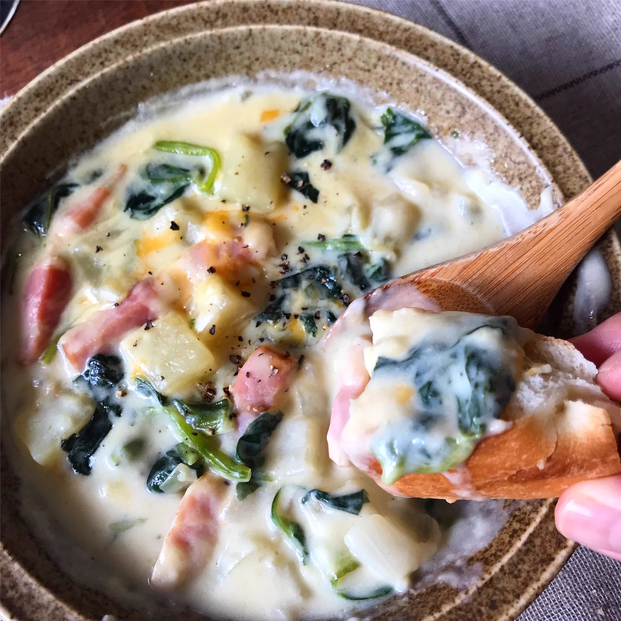 バター不要！オリーブオイルで作る『クリームシチュー』が美味しすぎる♪